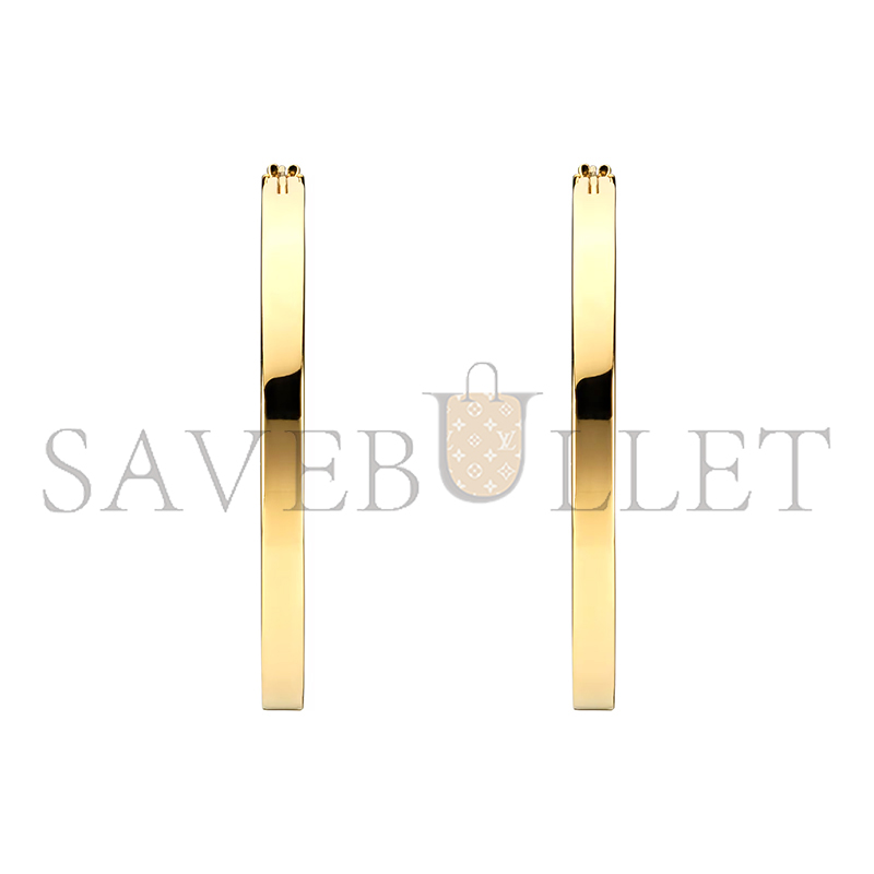 GUCCI BLONDIE CUT-OUT HOOP EARRINGS 837221 GUCCI BLONDIE CUT-OUT HOOP EARRINGS 837221